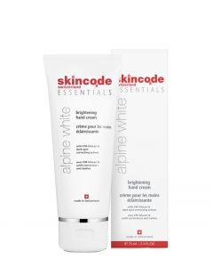 Skincode Alpine white brightening hand cream