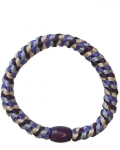 JA-NI Hair Accessories - Hair elastics, The Purple & Beige 
