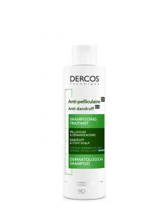 VICHY Dercos Anti-Dandruff Shampoo for Normal/Oily Hair, 200 ml.
